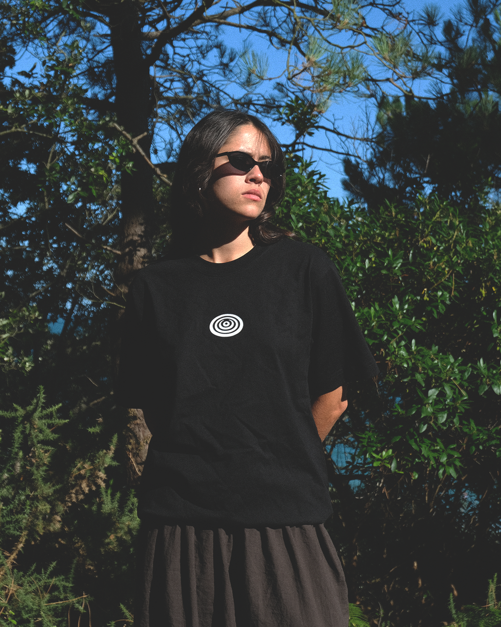 Ripple Tee Black